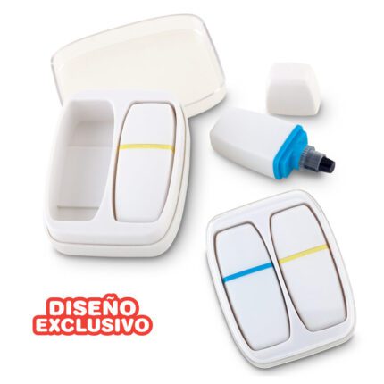 OF-456-2 ESTUCHE PARA 2 RESALTADORES EN CERA ADAM