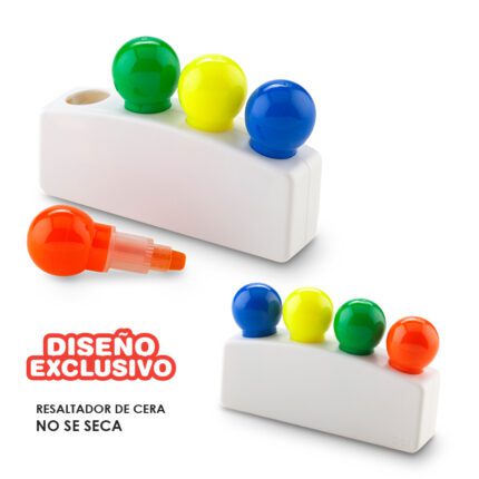 OF-467 SET DE RESALTADORES EN CERA QUATTRO