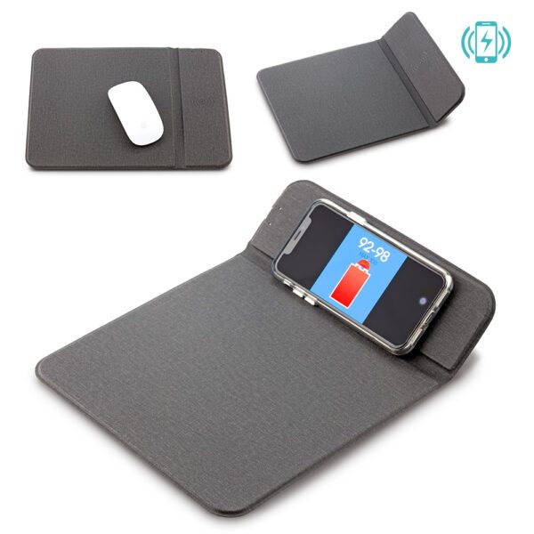 Mouse Pad con Cargador Inalámbrico Slim 15W VA-792-2