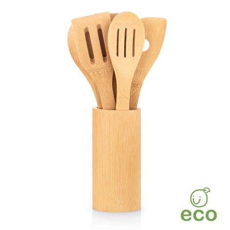 HO0365 Set de cubiertos Bamboo