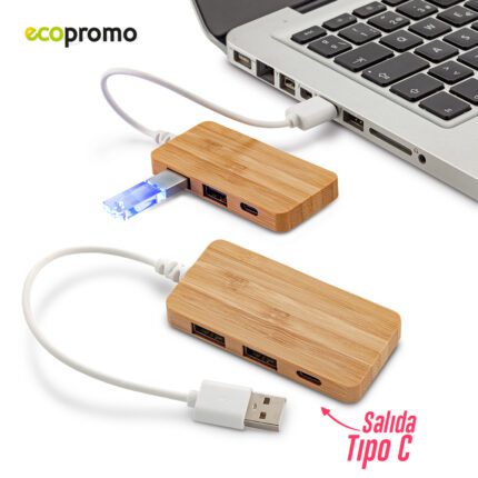TE-469 Puerto USB Bamboo Falcon