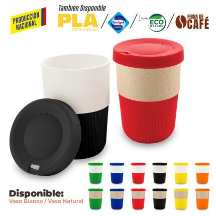 MU-329 Mug Plástico Morgan 300ml - Produccion Nacional