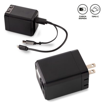 MULTICARGADOR CON PUERTOS FAST 35W  TE-652