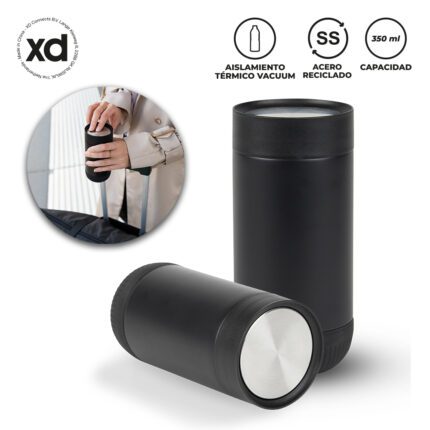 MUG METALICO VINGA ECO 350ml  MU-442