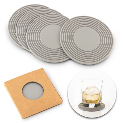 SET DE PORTAVASOS EN SILICONA