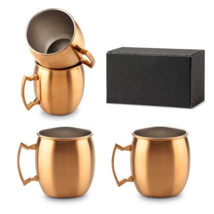 SET DE MUGS MOSCOW MULE 450ML