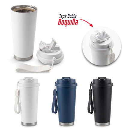 MUG METÁLICO TORINO 500ML