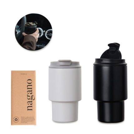 MUG METÁLICO VINGA NAGANO 350ML